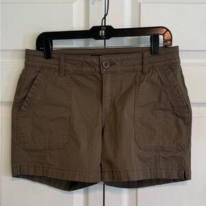 Prana Women's Elle Brown Casual Shorts Size 10